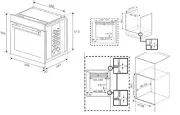 Image : BEKO BBIM18301XFPE Four encastrable AeroPerfect