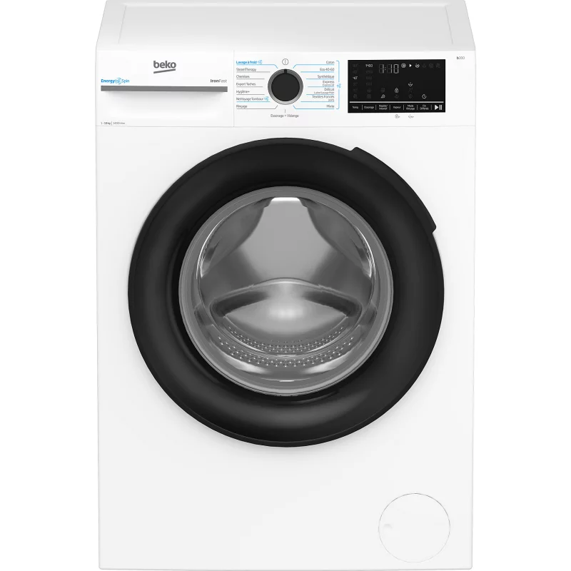 Image : BEKO BM3WFU410411B Lave linge hublot