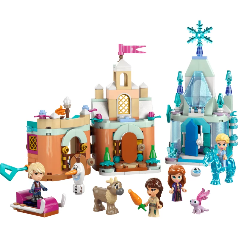 Image : LEGO 43278 Château d'Arendelle et palais de glace d'Elsa miniatures