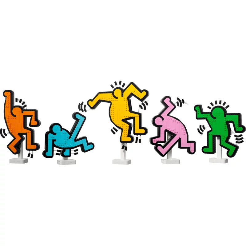 Image : LEGO Art 31216 Keith Haring - Les figures dansantes
