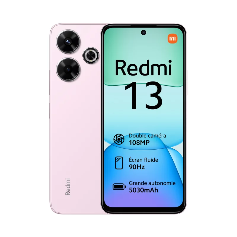 Image : XIAOMI Redmi 13 Rose 8 GO + 256 GO