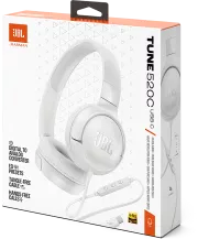 JBL Tune 520C Blanc  Casque supra-auriculaire