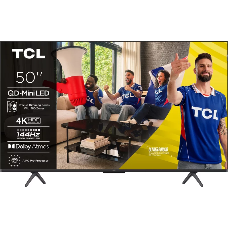 Image : TCL 50C69K 2025 TV QD-MiniLed 50'