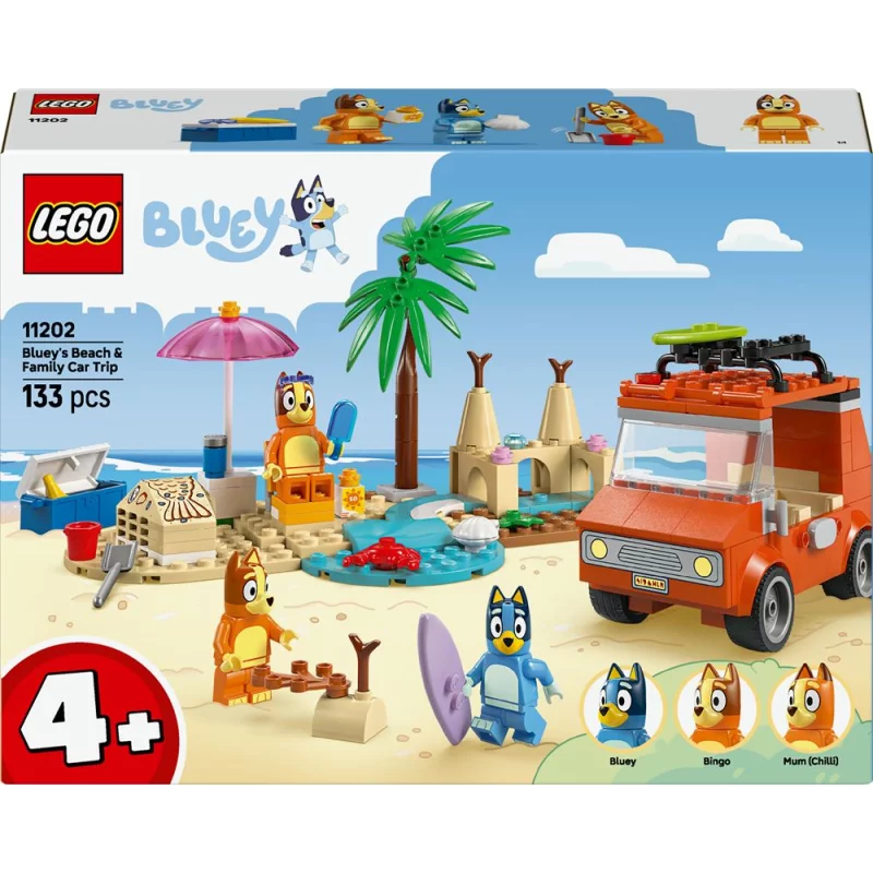 Image : LEGO 11202 Les vacances et le voyage en voiture de Bluey