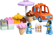 LEGO 10458 Visite chez le marchand de glace avec Bluey