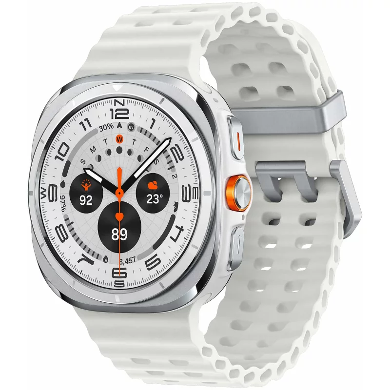 Image : Montre connectée Samsung Galaxy Watch Ultra 2025 Blanc Titane - SM-L705FAW2XEF