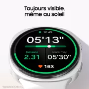 Image : Samsung Galaxy Watch 8 44mm Bluetooth Argent - SM-L330NZSAXEF