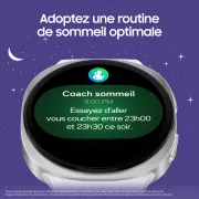 Image : Samsung Galaxy Watch 8 44mm Bluetooth Argent - SM-L330NZSAXEF
