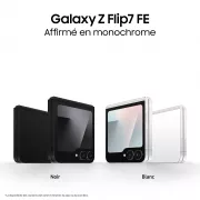 Image : Samsung Galaxy Z Flip7 FE 256 Go Noir - SM-F761BZKHEUB