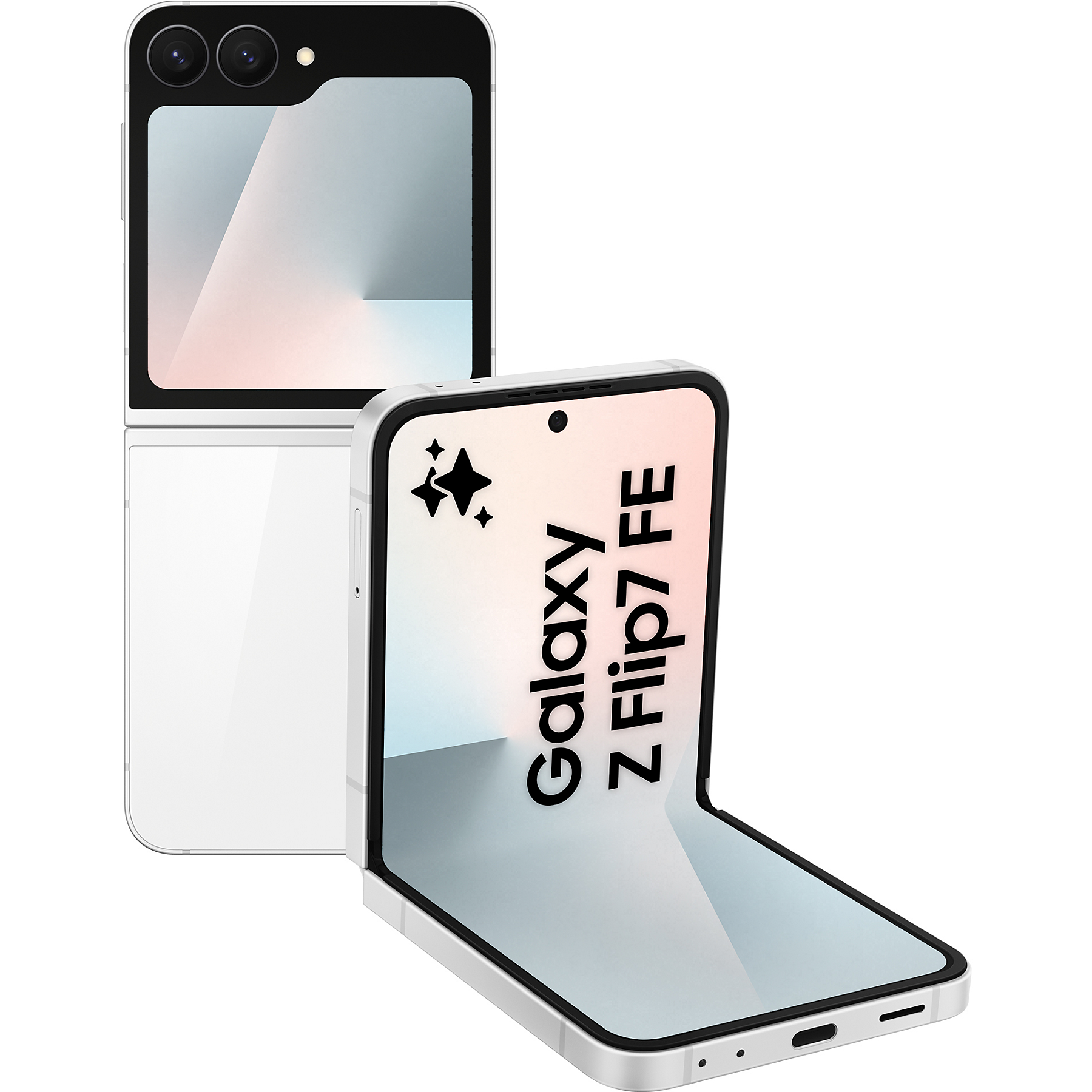 Image : Samsung Galaxy Z Flip7 FE 128 Go Blanc - SM-F761BZWGEUB