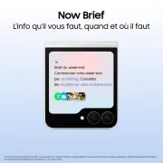 Image : Samsung Galaxy Z Flip7 FE 128 Go Blanc - SM-F761BZWGEUB
