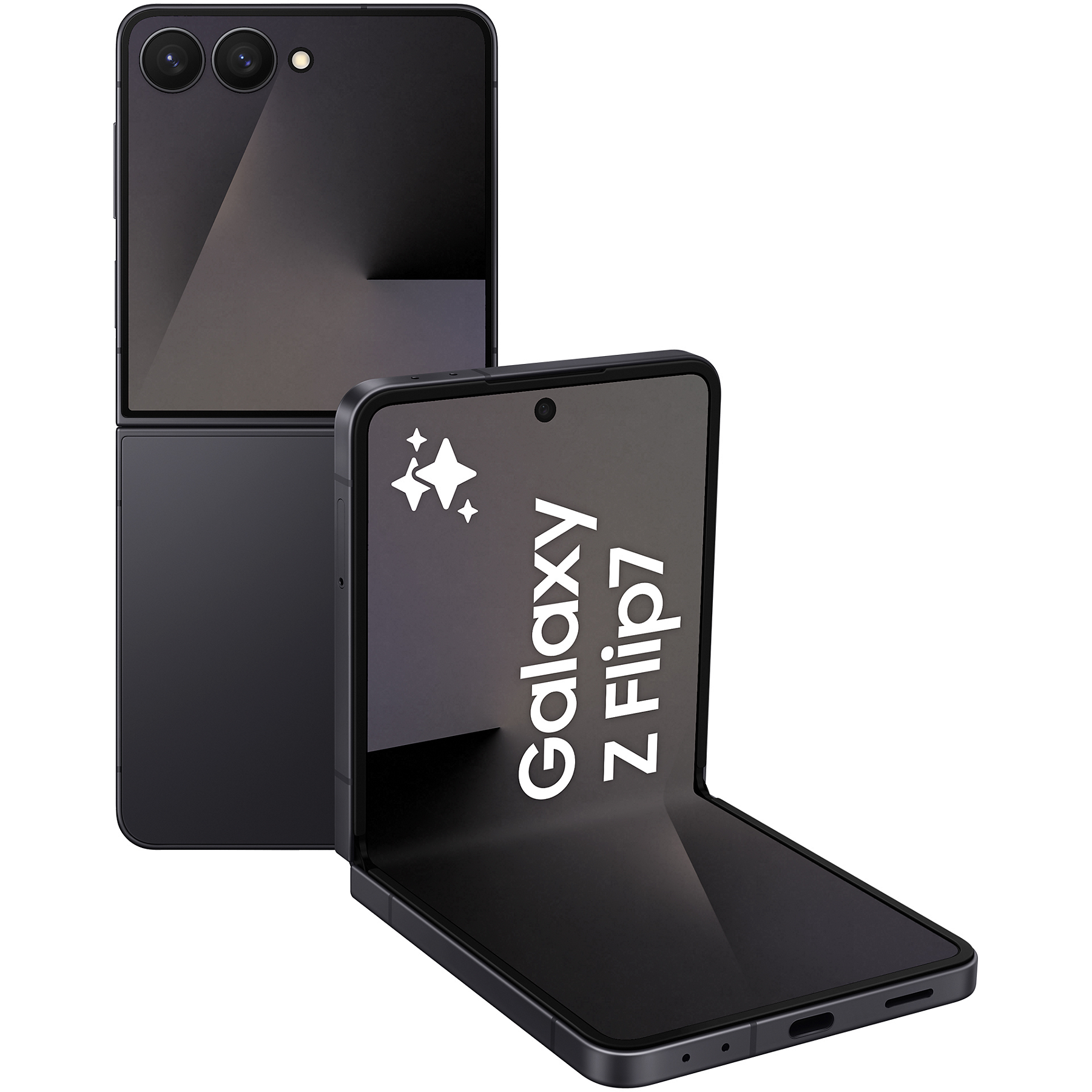 Image : Samsung Galaxy Z Flip7 256 Go Noir Absolu - SM-F766BZKGEUB