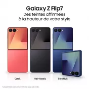 Image : Samsung Galaxy Z Flip7 256 Go Noir Absolu - SM-F766BZKGEUB