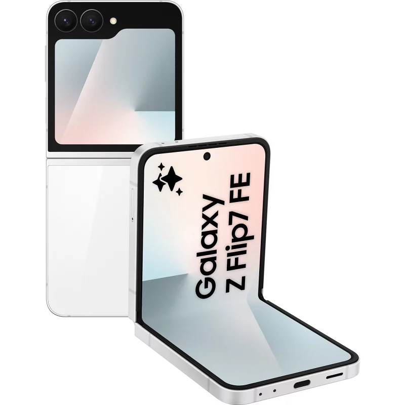 Image : Samsung Galaxy Z Flip7 FE 256 Go Blanc - SM-F761BZWHEUB
