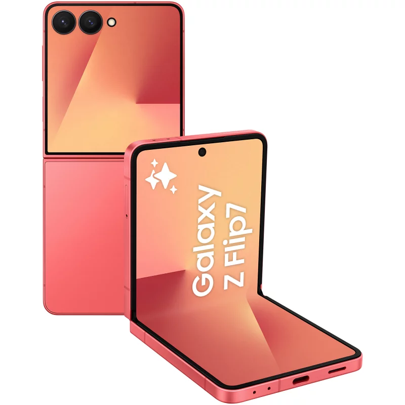 Image : Samsung Galaxy Z Flip7 256 Go Corail - SM-F766BZRGEUB