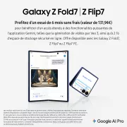 Image : Samsung Galaxy Z Fold7 256 Go Noir Absolu - SM-F966BZKBEUB