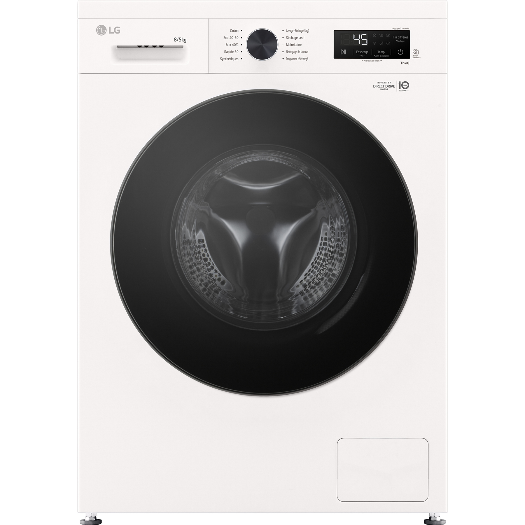 Image : LG F854B16WHS Lave linge séchant hublot