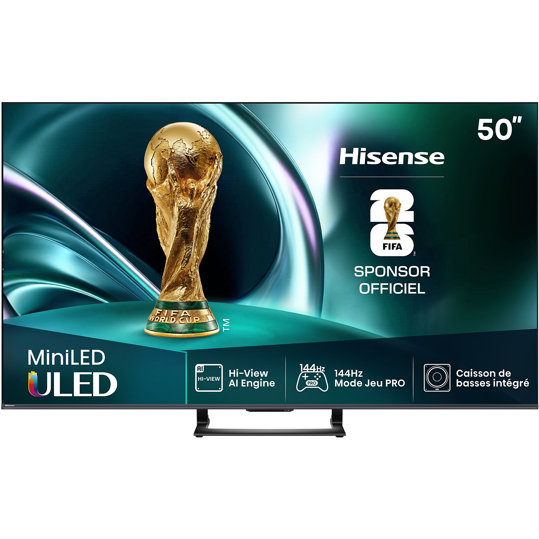Image : HISENSE 50U7Q 2025 50' TV Mini Led