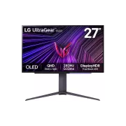 LG UltraGear 27GS95QE-B Plat 27'' OLED Ecran PC Gamer