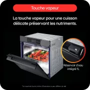Image : LG WS9D7672CS SteamAssist Four encastrable