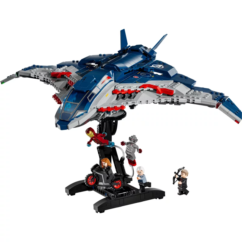 Image : LEGO 76325 Le Quinjet deAvengers : L'Ère d'Ultron Marvel