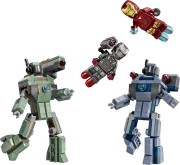 LEGO 76320 Iron Man et War Machine contre les drones de Hammer