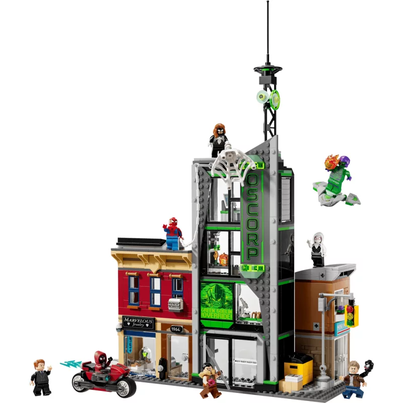 Image : LEGO 76324 Spider-Man contre Oscorp Marvel