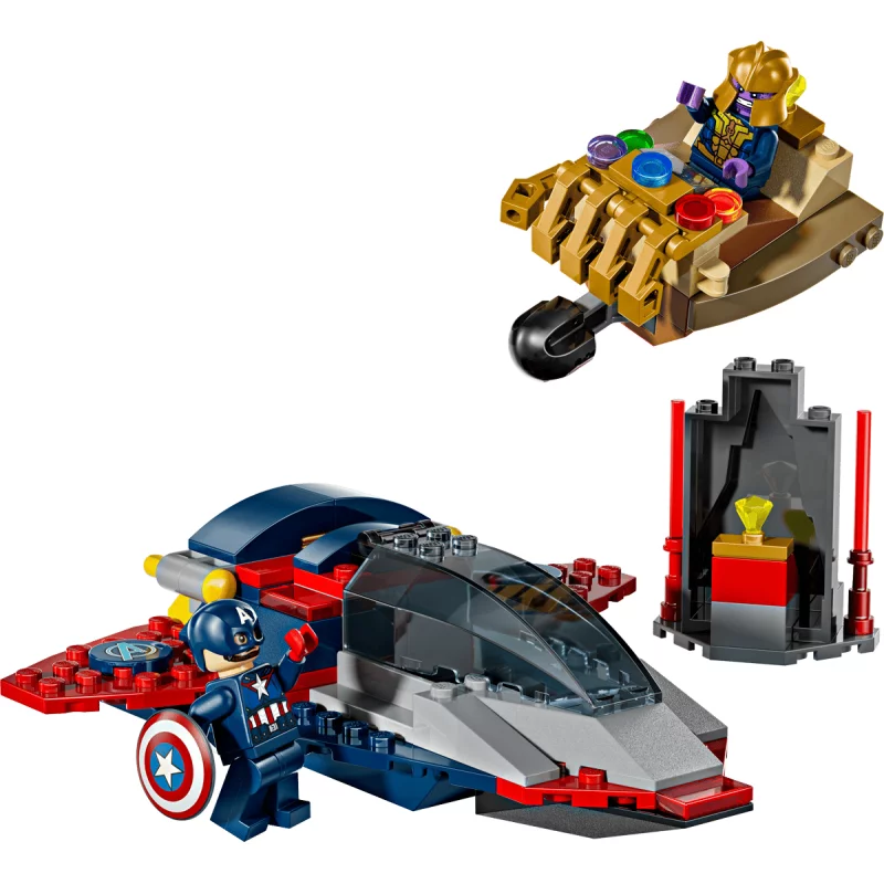 Image : LEGO 76319 Captain America contre Thanos Marvel
