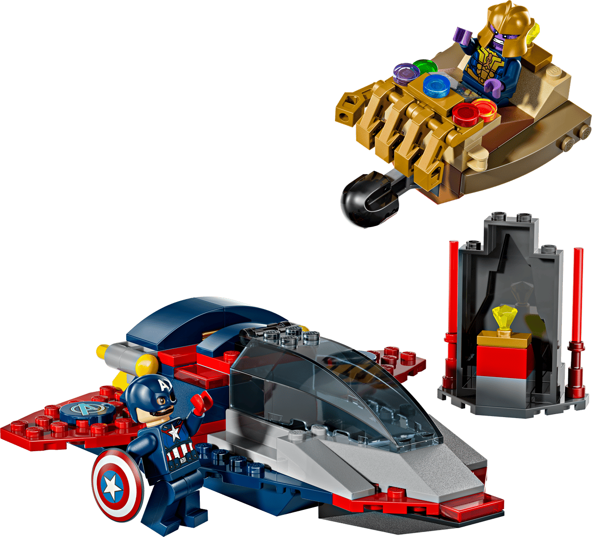 LEGO 76319 Captain America contre Thanos Marvel | Bientot en promo pour ...