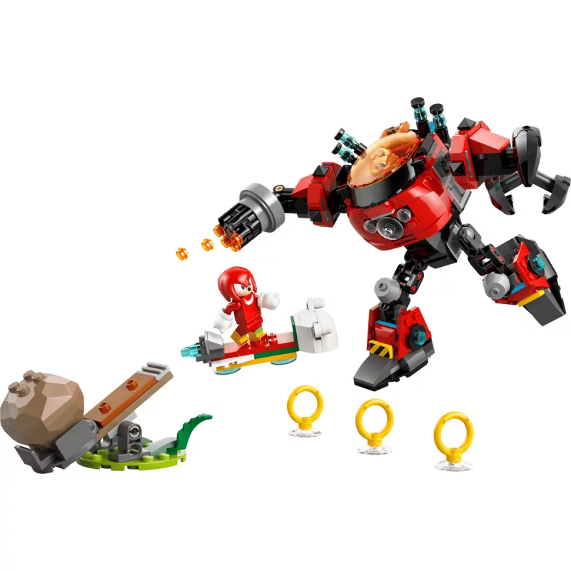 Image : LEGO 77005 Knuckles contre leEgg Crusher de Dr. Eggman Sonic the Hedgehog