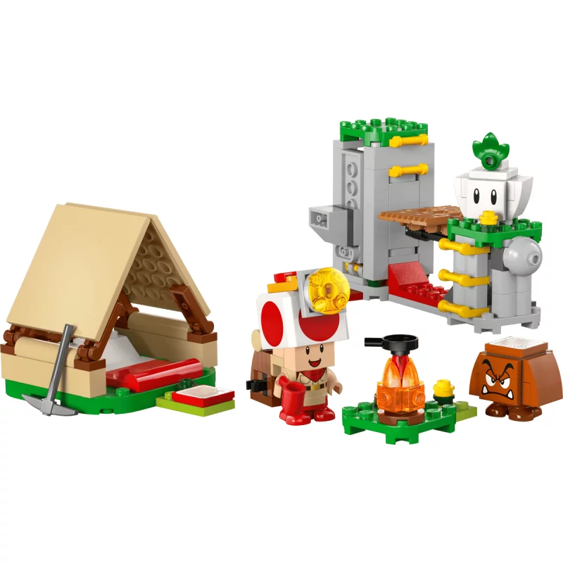 Image : LEGO 72040 Campement du capitaine Toad Super Mario