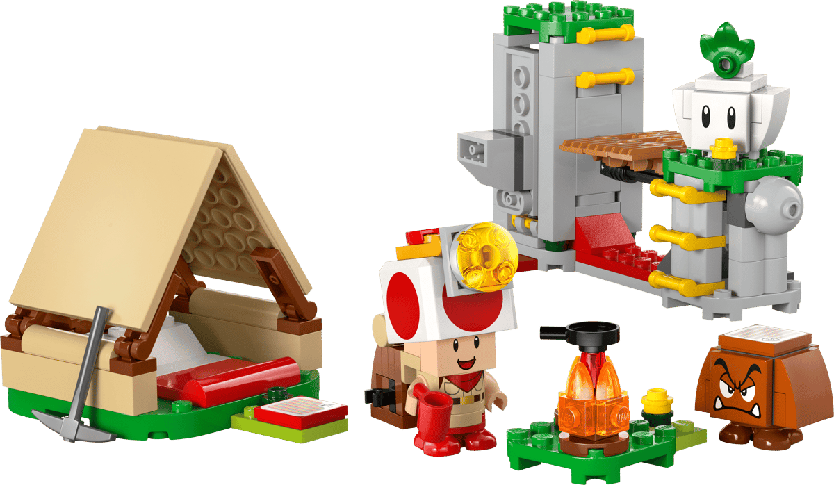 Image : LEGO 72040 Campement du capitaine Toad Super Mario