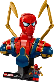 LEGO 76326 Buste de Iron Spider-Man Marvel