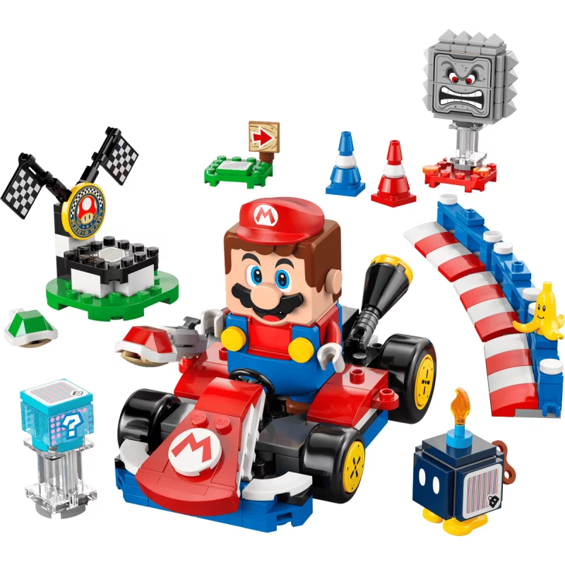 Image : LEGO Super Mario 72043 Mario Kart LEGO Mario