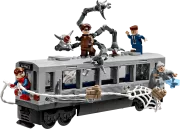 LEGO 76321 La scène du train de Spider-Man et Docteur Octopus Marvel