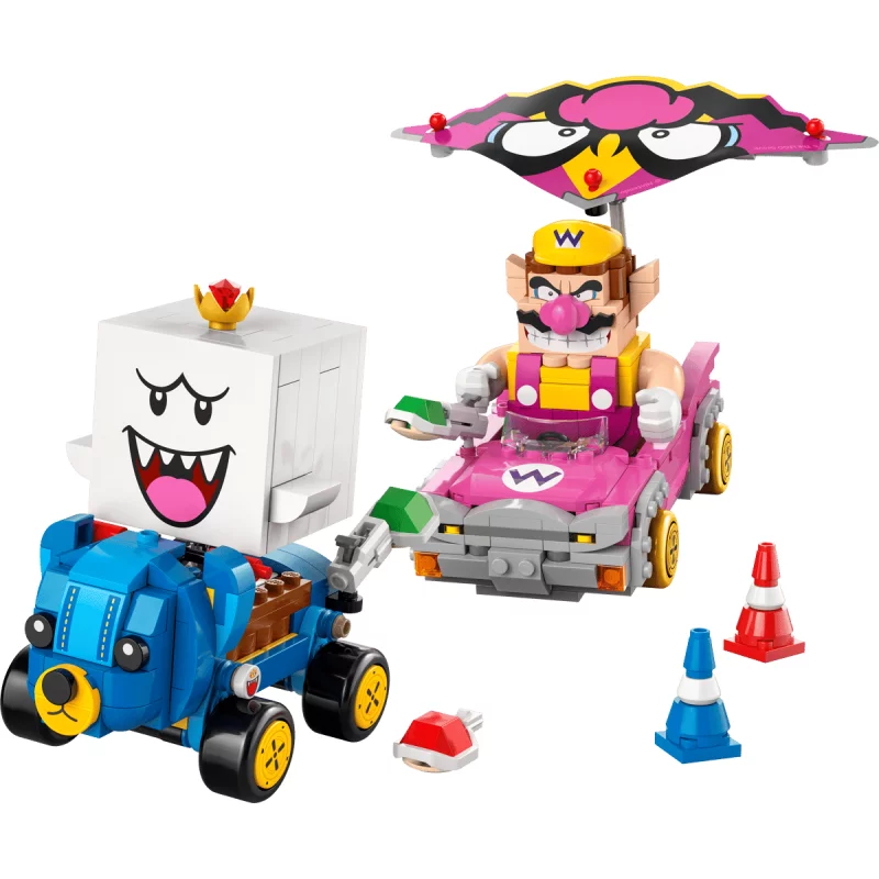 Image : LEGO 72038 Mario Kart Wario et Roi Boo Super Mario
