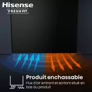 Image : HISENSE RL5K370GSFD Freshfit Refrigerateur