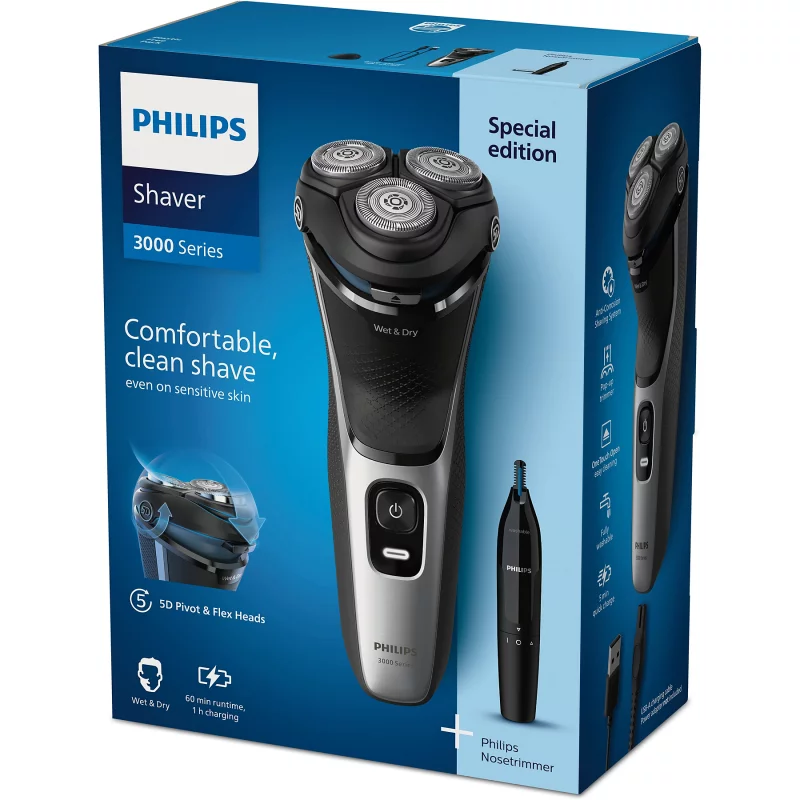 Image : PHILIPS Série 3000 S3143/02 Rasoir