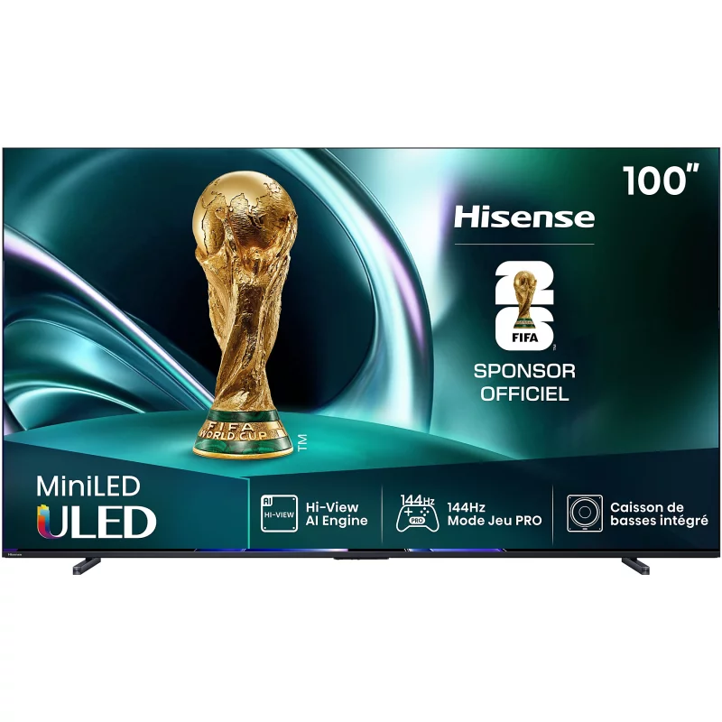 Image : HISENSE 100U7Q Mini LED 100'