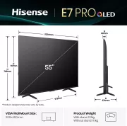 Image : HISENSE 55E7Q Pro QLED 55'
