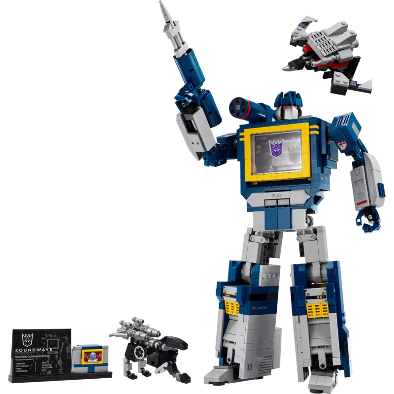 Image : LEGO 10358 Transformers: Soundwave Icons