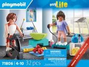 Image : Playmobil My Life 71806 Sportifs avec matériel de fitness