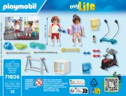 Image : Playmobil My Life 71806 Sportifs avec matériel de fitness