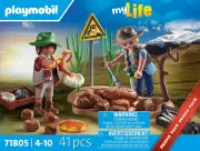 Playmobil My Life 71805 Chercheurs et fossiles de dinosaures