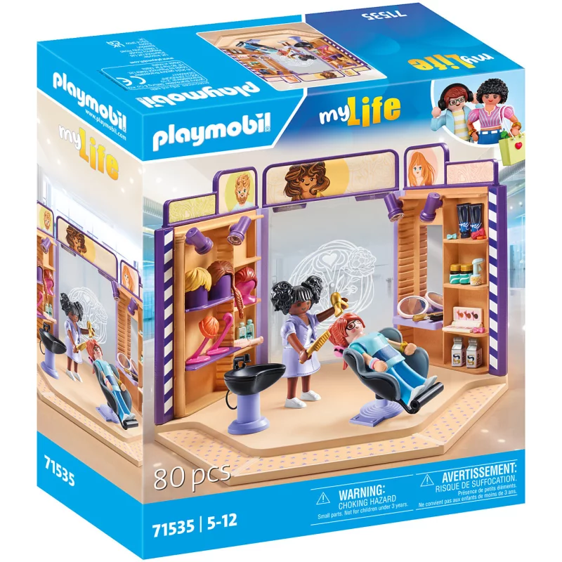Image : Playmobil My Life 71535 Salon de coiffure