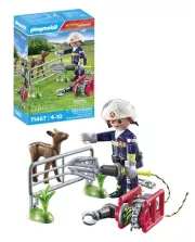 Playmobil Action Heroes 71467 Pompier avec faon à sauver