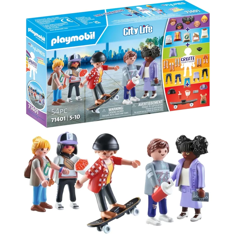 Image : Playmobil City Life 71401 My Figures Personnages contemporains