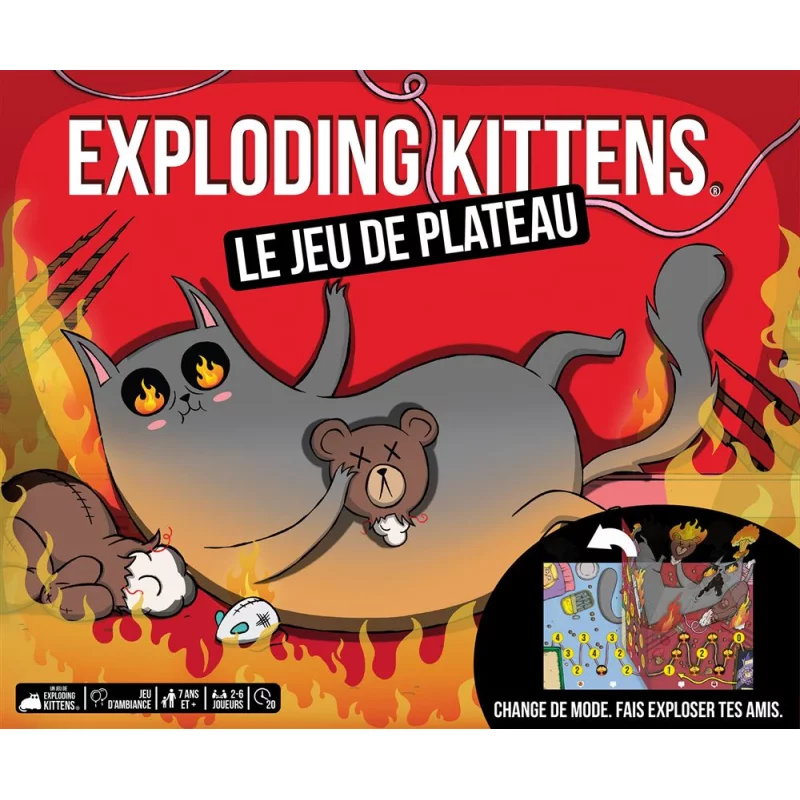 Image : Exploding Kittens - Le Jeu de Plateau