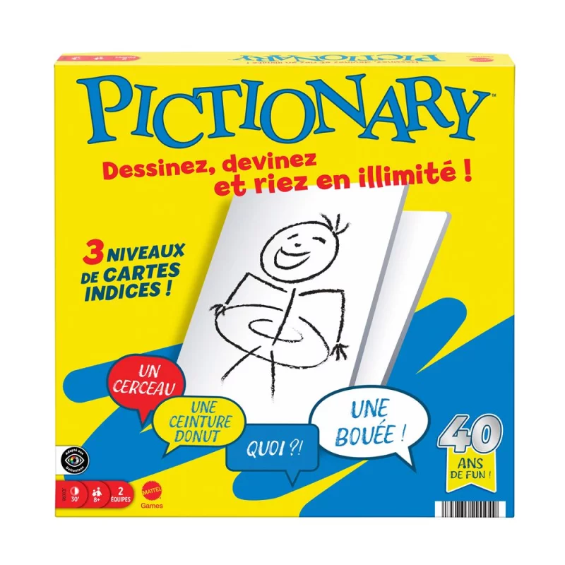 Image : MATTEL Pictionary
