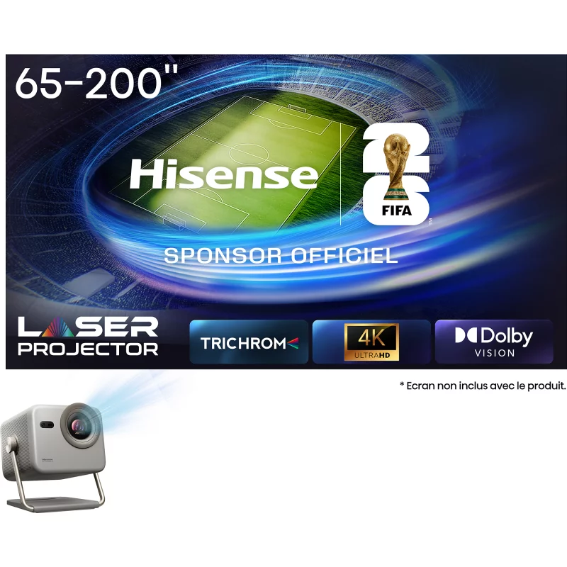 Image : HISENSE Laser Mini Projecteur M2 Pro Vidéoprojecteur home cinéma